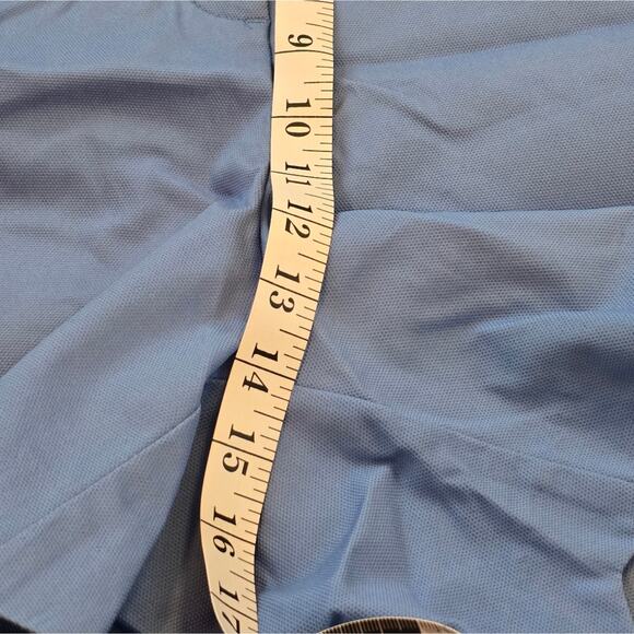 LANE BRYANT ALLIE Modern Stretch Blue Scallop Hem Short 24 Fits 24W‎ 3X New - Picture 8 of 10